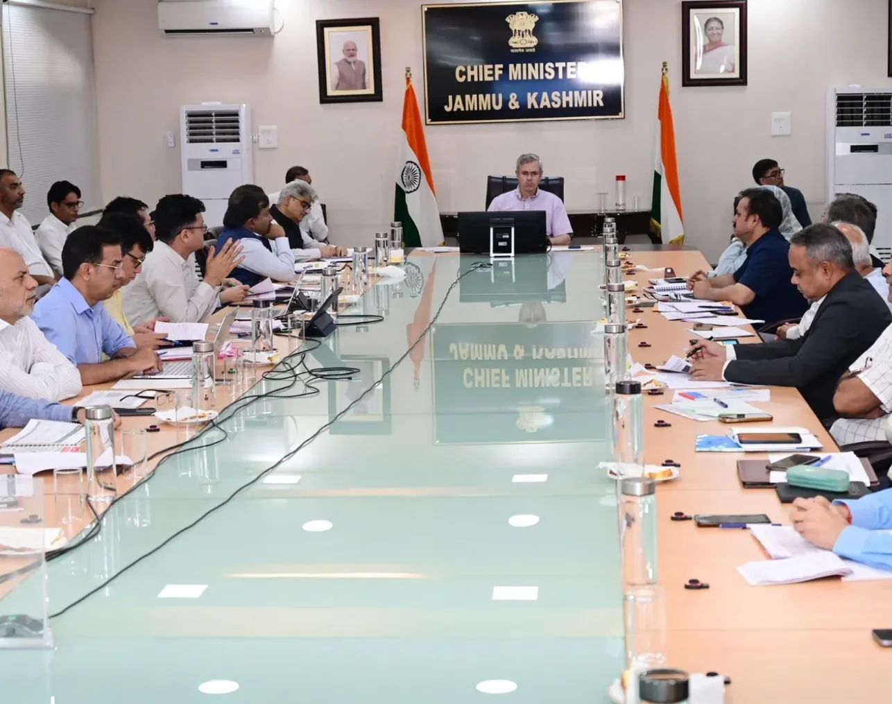 CM Omar Abdullahchaired a comprehensive review of 
