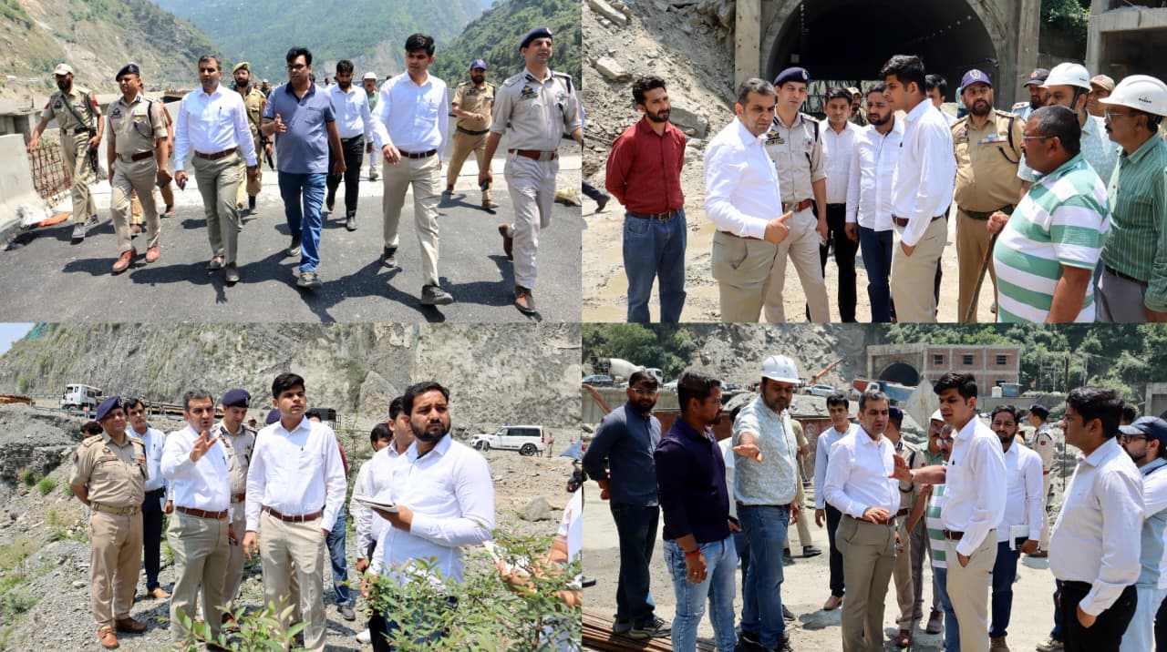 Mohammad Alyas Khan Inspects NH-44 Works, Reviews Yatra &  Pre-Monsoon Preparedness Directs Timely Completion of Key Infrastructure Projects    Says,"District Administration is working in close coordination with all concerned departments to ensure that all critical works are completed well in time for the annual pilgrimage 